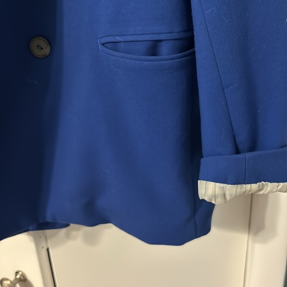 Oversized Royal Blue Blazer from Anthropologie - Picture 5 of 6